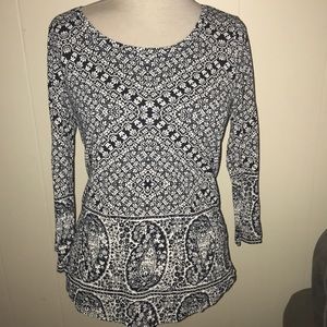 Lucky brand long sleeve women’s top